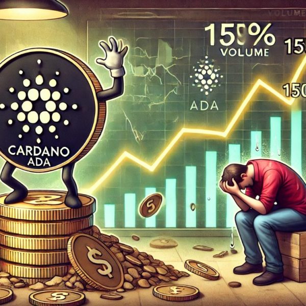 Cardano Sees Massive 150% Volume Surge, Yet ADA Price Stalls With 4% Decline