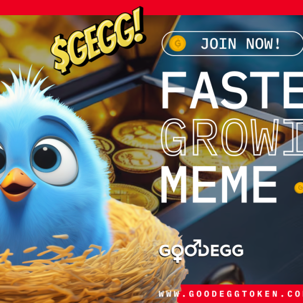 Boom! GoodEgg (GEGG) Gets Voted Fastest Growing Meme Above Dogecoin (DOGE) Analyst Anticipates Another 2023 13,000% Rally