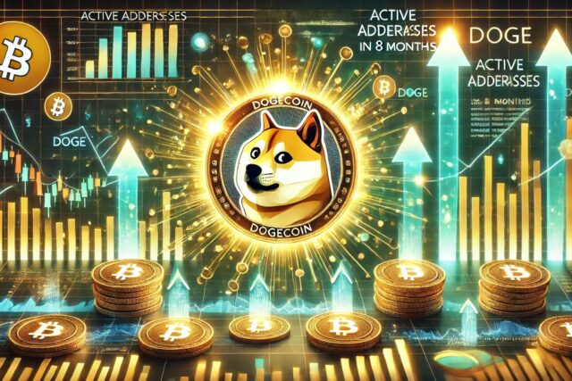 Active Dogecoin Addresses Reach Highest Level In 8 Months – Is DOGE About To Rally?