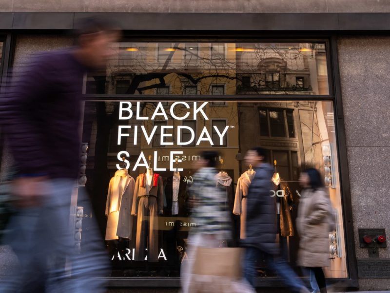 Shoppers curtail Black Friday spending plans
