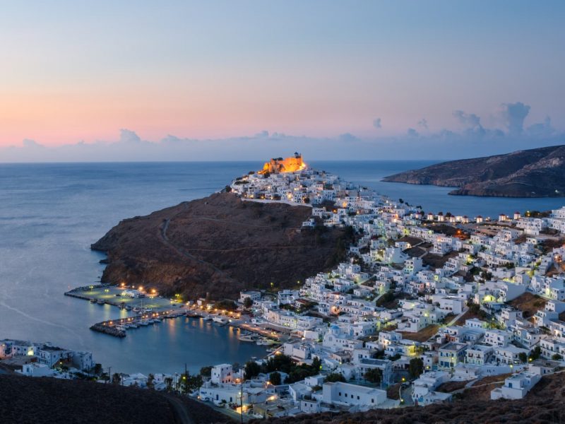 The tiny Greek island where EVs take charge