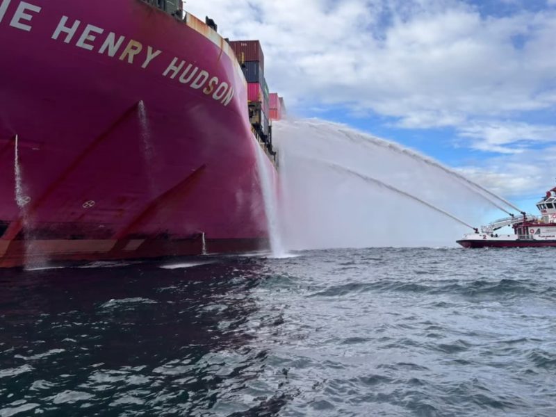 Trump administration silent on Port of Los Angeles containership fire