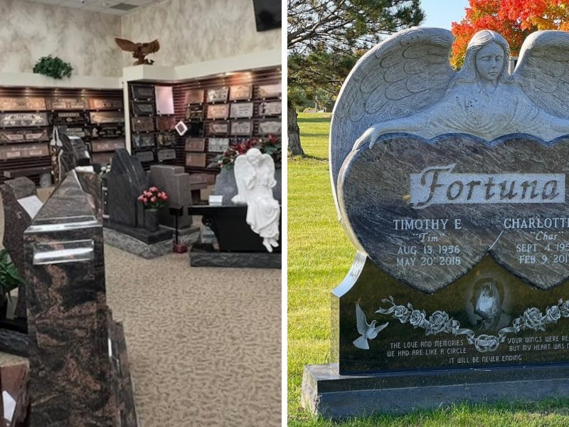 Monument, gravestone makers deal with tariffs and cremations