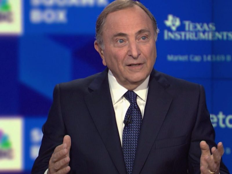 NHL’s Gary Bettman on rising team values, league expansion, gambling