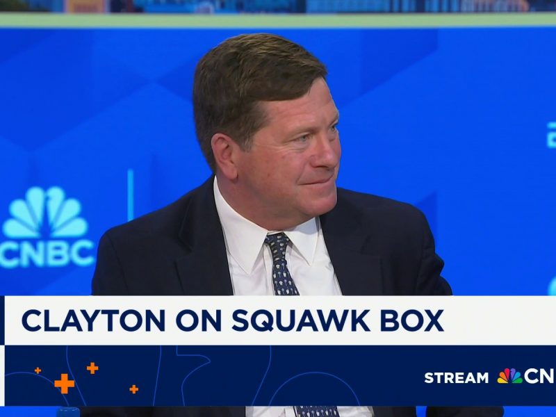Watch CNBC’s full interview with former SEC chairman Jay Clayton
