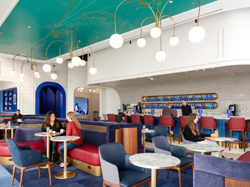 JetBlue unveils first ever airport lounge, BlueHouse