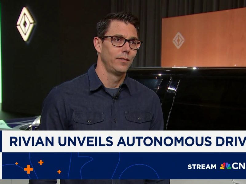Rivian CEO RJ Scaringe on new AI tech, autonomous driving and more