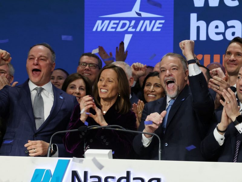 Medline debuts on Nasdaq after biggest IPO of 2025