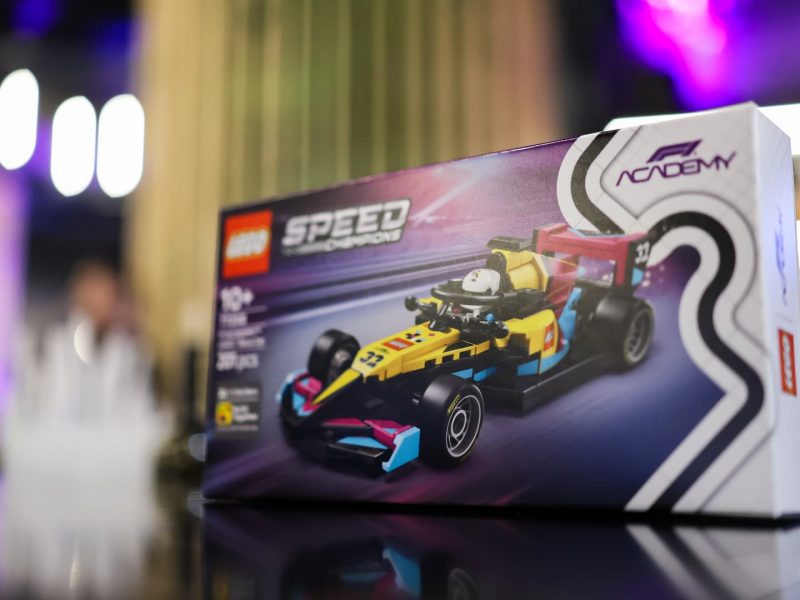 Lego goes all in on Formula 1, adding F1 Academy team sponsorship