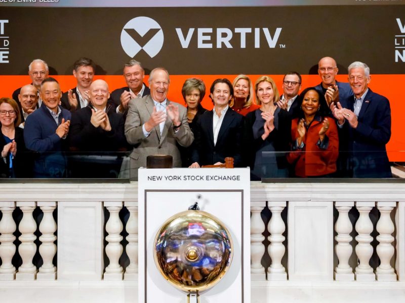 Stocks making the biggest moves midday: VRT, BIDU, WRBY, RH