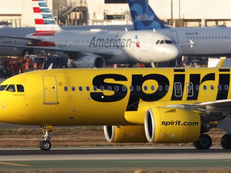 Spirit Airlines in deal talks with investment firm Castlelake