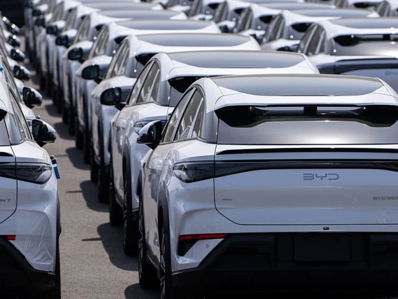China’s BYD to overtake Tesla as world’s top EV seller for first time