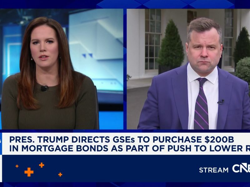 Watch CNBC’s full interview with FHFA director Bill Pulte