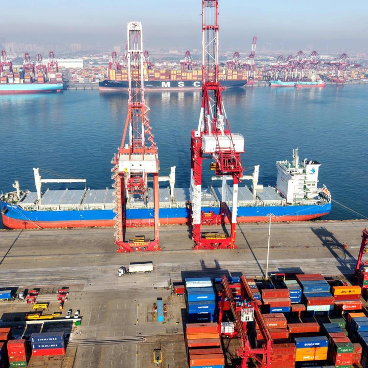 China’s annual trade surplus hits a record $1.2 trillion as December exports beat