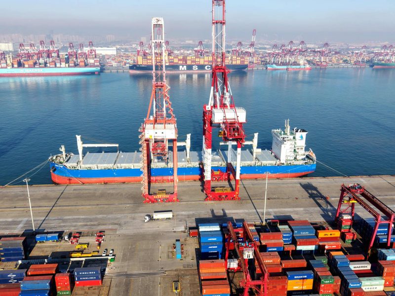 China’s annual trade surplus hits a record $1.2 trillion as December exports beat