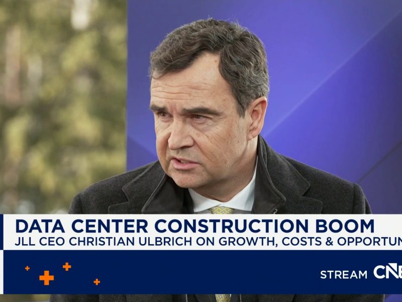 JLL CEO Christian Ulbrich on the data center construction boom, growth outlook