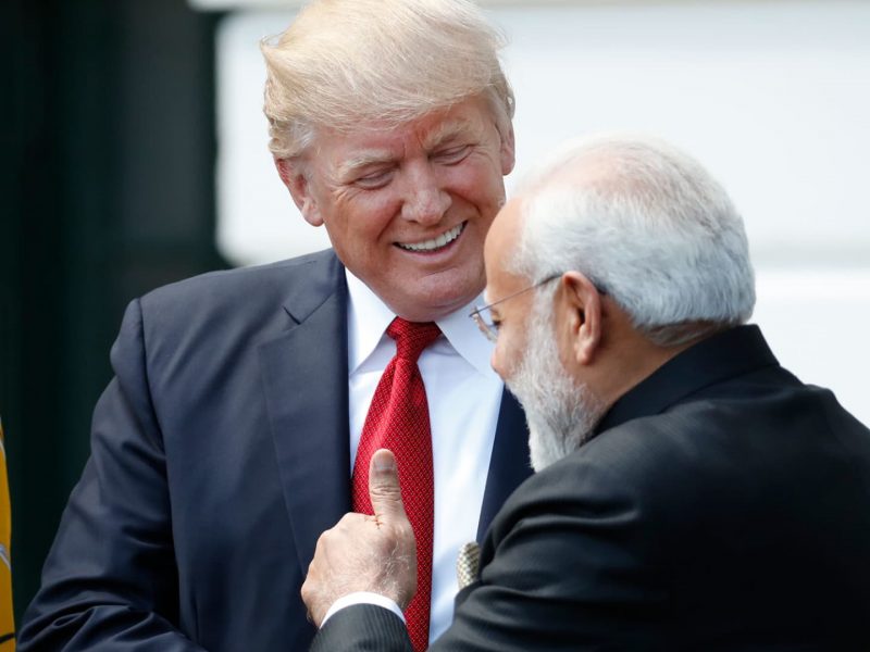 Trump responds to Europe with U.S.-India trade deal