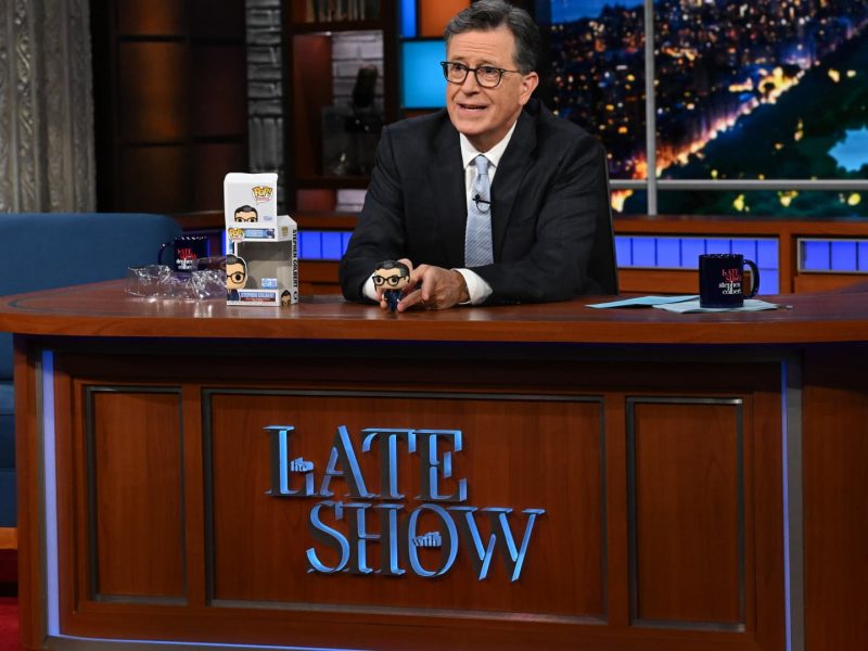 Stephen Colbert blasts CBS over James Talarico statement